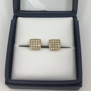14K Gold Cubic Zirconia earrings